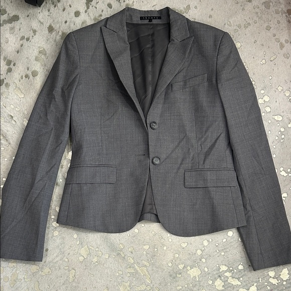 Theory Jackets & Blazers - Dark Gray Women’s Blazer